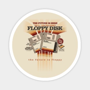 Vintage Tech Retro Computing Floppy Disk Humor Magnet